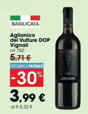Carrefour Market Vino rosso offerta