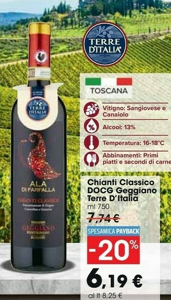 Carrefour Market Chianti offerta