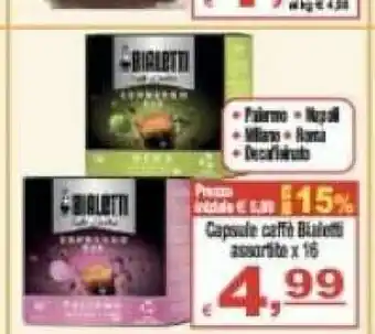 CTS Supermercati Capsule caffe offerta