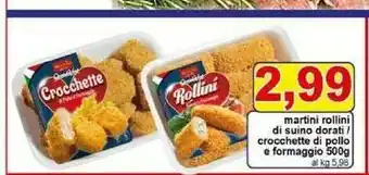 Pewex Rollini di suino dorati offerta