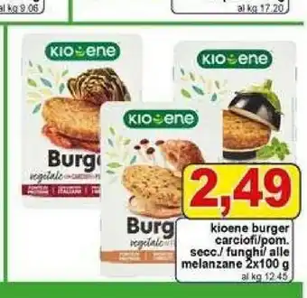 Pewex Burger vegetale alle melanzane 200 g(ml) offerta