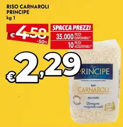 Bennet Riso Carnaroli Principe offerta