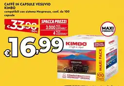 Bennet Caffè in capsule Vesuvio Kimbo offerta