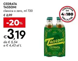 Bennet Cedrata Tassoni offerta