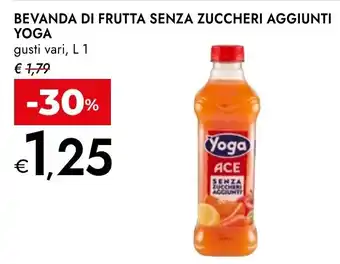 Beveranda di frutta senza zuccheri aggiunti Yoga