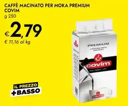 Bennet Caffè macinato per moka premium Covim offerta