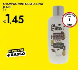 Bennet Shampoo 2in1 olio di lino Jkare offerta