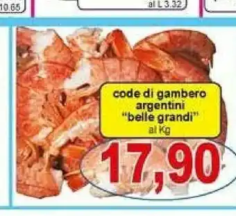 Code di gambero argentini