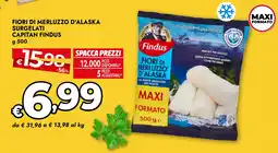 Bennet Fiori di merluzzo d'alaska Findus offerta