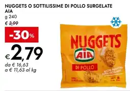 Bennet Nuggets di pollo AIA offerta