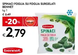 Bennet Spinaci foglia su foglia Bennet offerta