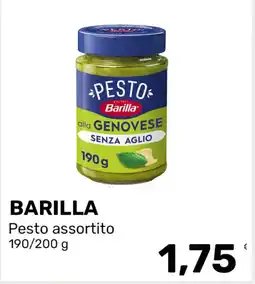Iper Tosano Barilla Pesto alla Genovese senza aglio offerta