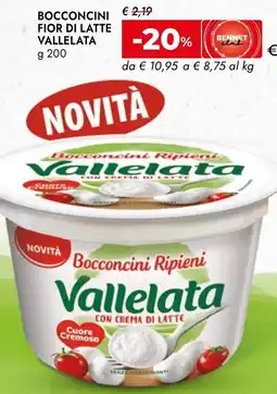 Bennet Bocconcini Ripieni Vallelata offerta