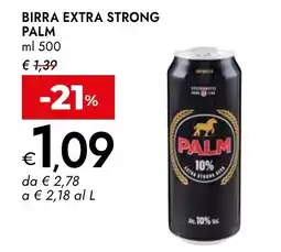 Bennet Birra extra strong Palm offerta