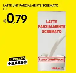 Bennet Latte UHT parzialmente scremato offerta