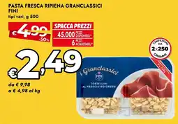 Bennet Pasta fresca ripiena Granclassici Fini offerta
