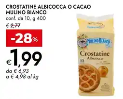 Bennet Crostatine Albicocca Mulino Bianco offerta