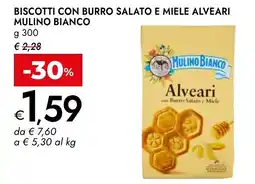 Bennet Biscotti con burro salato e miele Alveari Mulino Bianco offerta