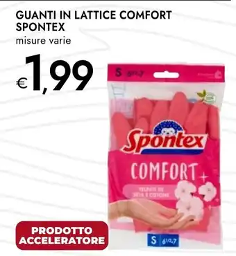 Guanti in lattice comfort Spontex