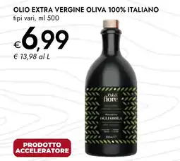 Bennet Olio extra vergine oliva Ogliarola Col di fiore offerta