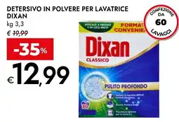 Bennet Detersivo in polvere per lavatrice Dixan Classico offerta