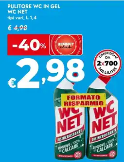 Bennet Pulitore wc in gel wc net offerta