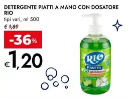 Bennet Detergente piatti a mano con dosatore Rio offerta