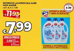 Bennet Detersivo lavatrice Blu Mare Mon Amour offerta