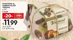Bennet Panettone al marron glacé Vergani offerta