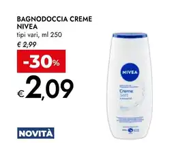 Bennet Bagnodoccia creme nivea offerta