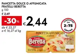 Bennet Pancetta affumicata Fratelli Beretta offerta