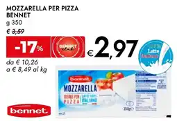 Bennet Mozzarella per pizza Bennet offerta