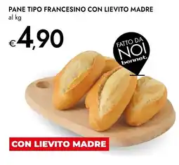 Bennet Pane tipo francesino con lievito madre offerta