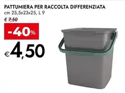 Bennet Pattumiera per raccolta differenziata offerta