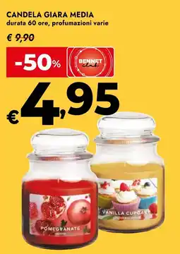 Bennet Candela Giara Media Bennet Club offerta