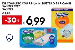 Bennet Swiffer kit completo con 7 piumini duster o 24 ricambi offerta