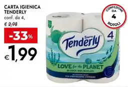 Bennet Carta igienica Tenderly offerta