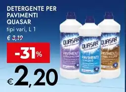Bennet Detergente per pavimenti Quasar offerta