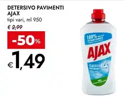 Bennet Detersivo pavimenti Ajax offerta