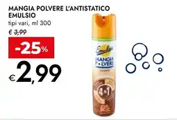 Bennet Mangia polvere l'antistatico emulsio offerta