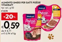 Bennet Alimento umido per gatti Poésie Vitakraft offerta
