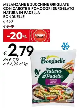 Bennet Melanzane e zucchine grigliate con carote e pomodori Bonduelle offerta