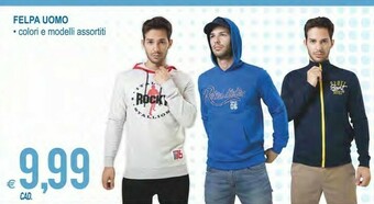 MD Discount Felpa uomo offerta