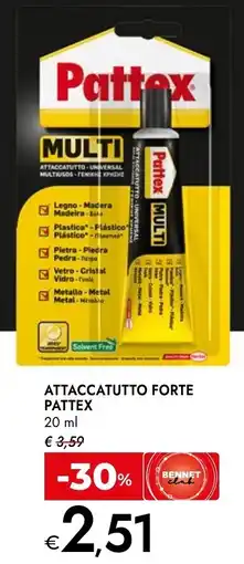 Bennet Attaccatutto forte Pattex offerta