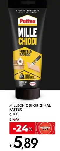 Bennet Millechiodi original Pattex offerta