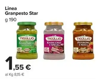 Carrefour Market Granpesto alla genovese tigullio 190 g(ml) offerta