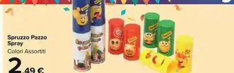 Carrefour Market Spruzzo pazzo spray offerta