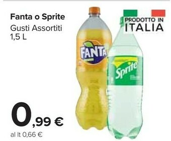 Carrefour Market Fanta o sprite offerta