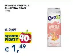 Esselunga BEVANDA VEGETALE ALL'AVENA ORASÌ offerta
