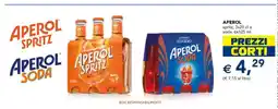 Esselunga APEROL spritz, 3x20 cl o soda, 6x125 ml offerta